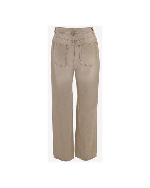 By Malene Birger Gray Straight Jeans