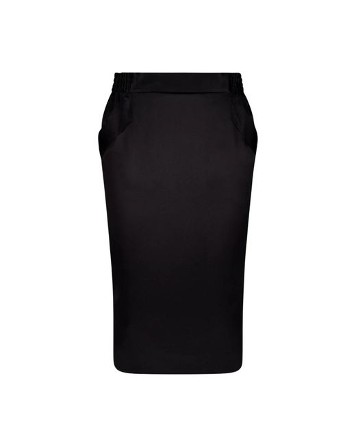 Saint Laurent Black Pencil Skirts