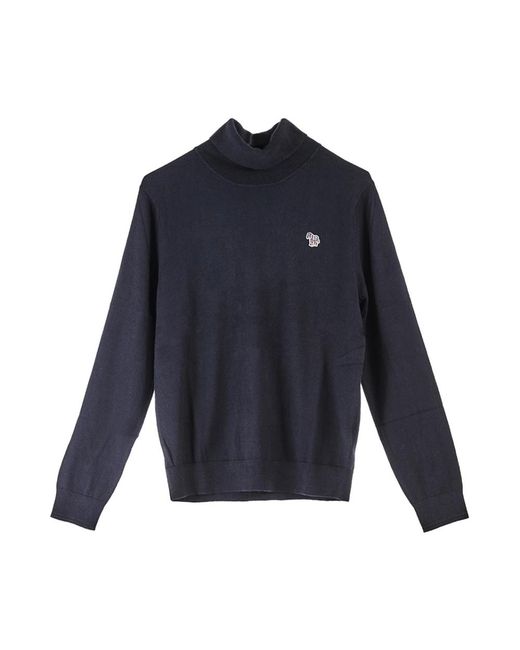 Paul Smith Blue Turtlenecks for men