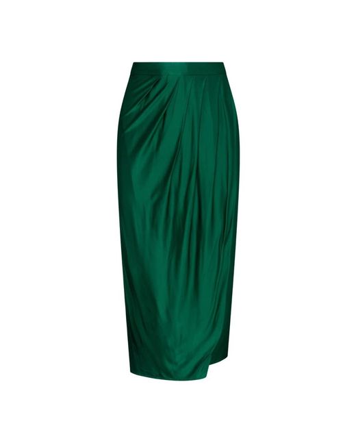 Max Mara Midi Skirts in het Green