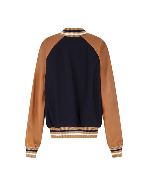 DSquared² Blue Bomber Jackets for men