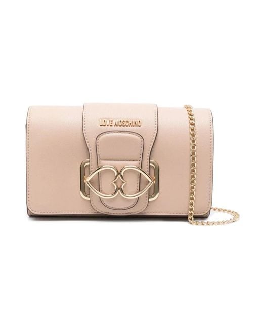 Love Moschino Pink Clutches