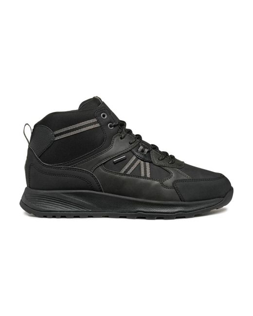 Geox Black Lace-Up Boots for men