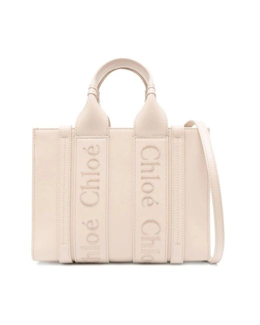 Handbags di Chloé in Natural