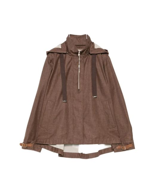 Herno Brown Light Jackets