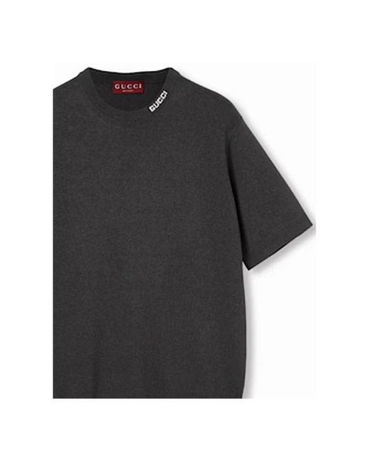 Gucci Black T-Shirts for men