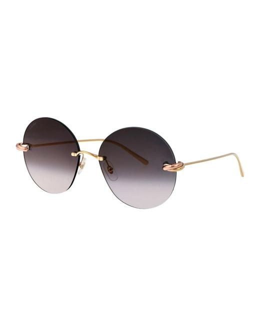 Cartier Brown Stylische sonnenbrille ct0475s