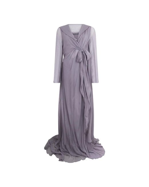 Alberta Ferretti Purple Gowns