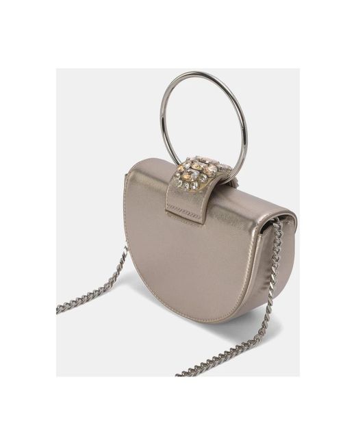 Alma En Pena. Gray Schlangen-Schultertasche