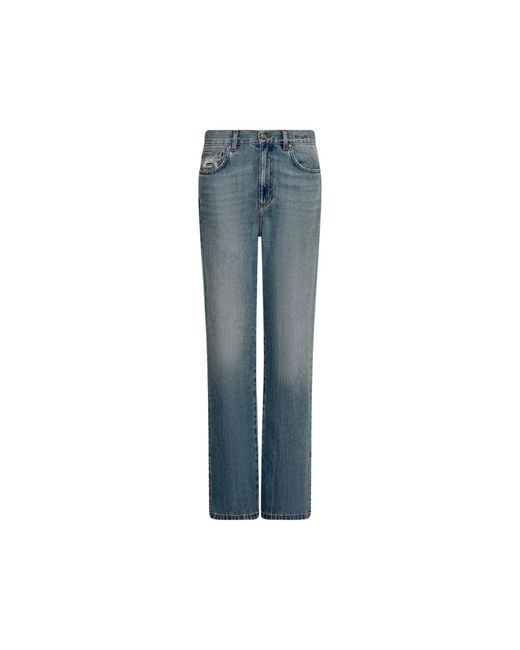 Marella Rechte Jeans in het Blue