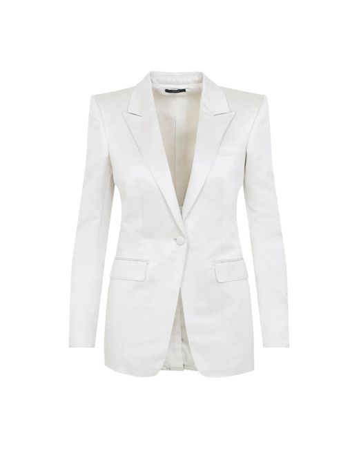 Tom Ford White Blazers