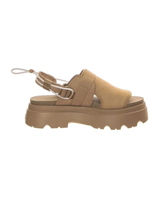 Ugg Platte Sandalen in het Brown