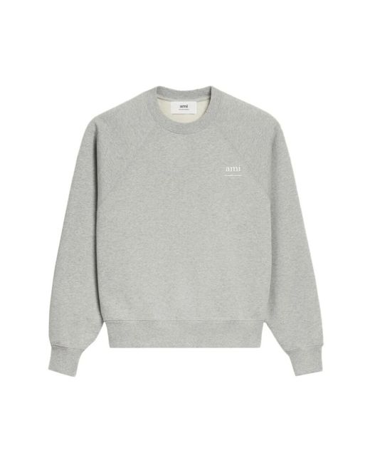 Sweatshirt ami di AMI in Gray da Uomo