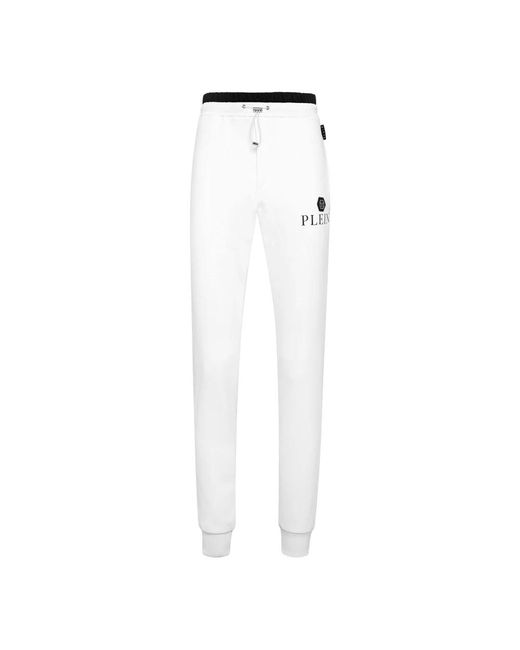 Sweatpants Philipp Plein de hombre de color White