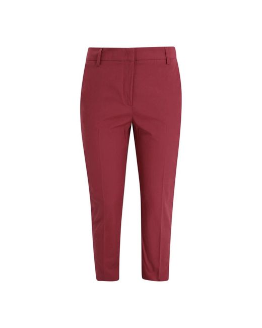 Weekend by Maxmara Red Cropped Trousers