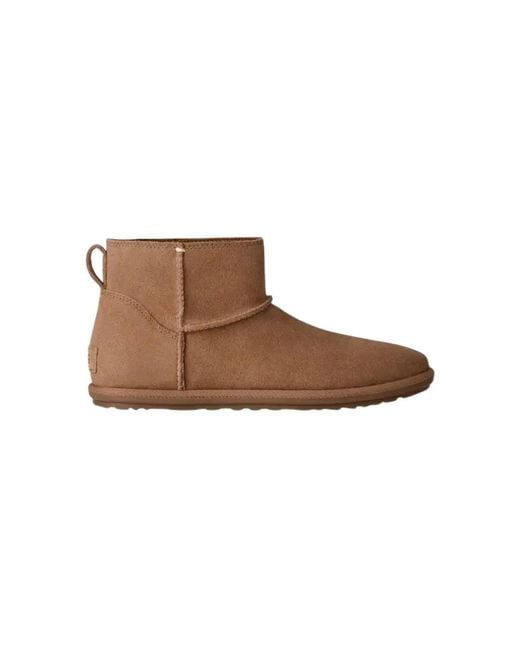 Ugg Brown Classic Mini Deconstructed