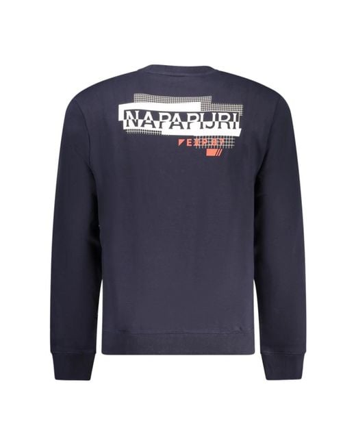 Napapijri Blue Sweatshirts for men
