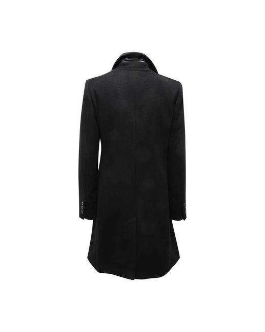 Marella Wollen Blend Jas in het Black