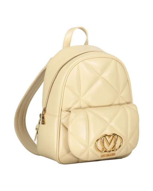 Love Moschino Natural Backpacks
