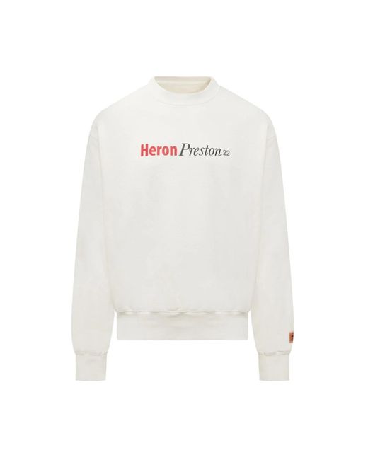 Sweatshirts di Heron Preston in White da Uomo