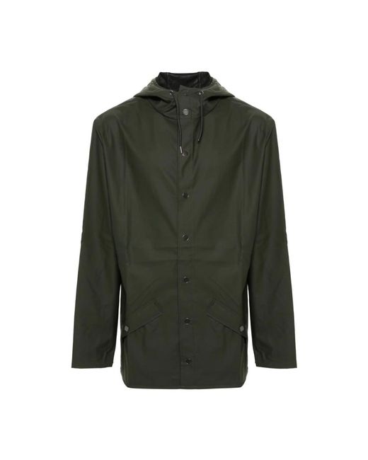 Rain Jackets Rains de hombre de color Green