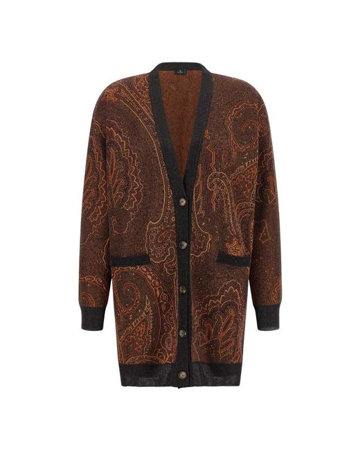 Cardigans Etro en coloris Brown