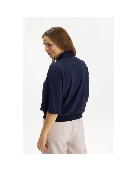 Blouses iN FRONT de color Blue