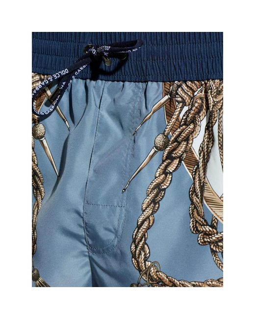 Dolce & Gabbana Blue Beachwear for men