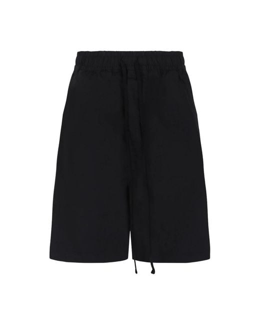 Thom Krom Black Casual Shorts for men