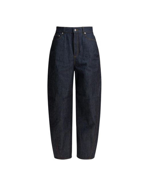 Givenchy Raw Cocoon Jeans in het Blue