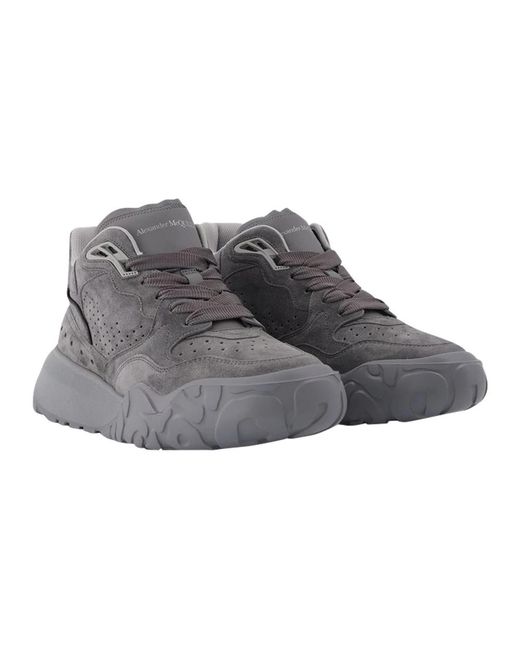 Alexander McQueen Court Trainer Chunky Sneakers in het Gray voor heren