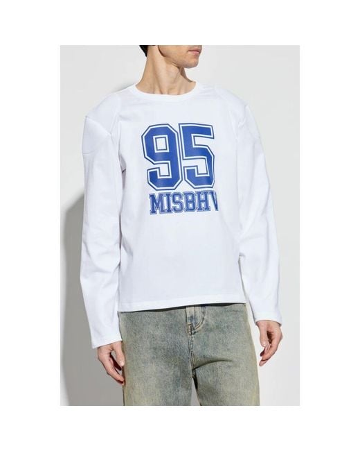 Long Sleeve Tops di M I S B H V in Blue da Uomo