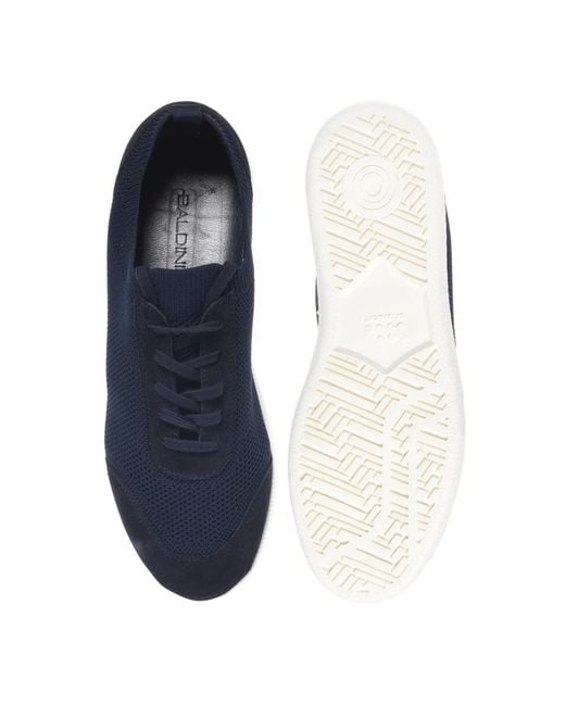 Baldinini Blue Sneakers for men