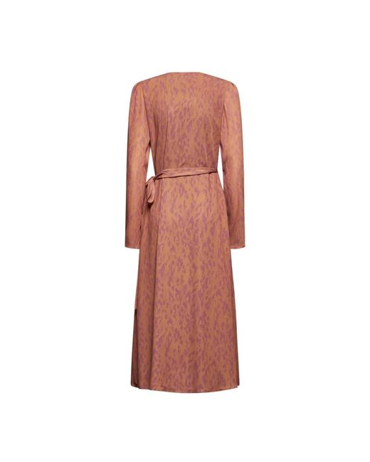 Wrap Dresses Silvian Heach de color Red