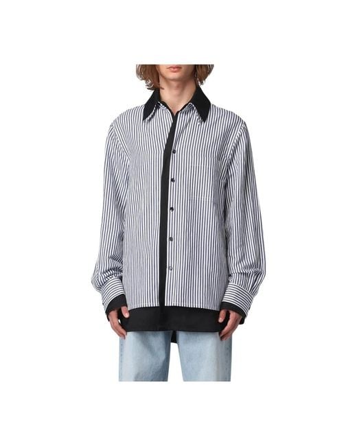 Casual Shirts Bottega Veneta pour homme en coloris Gray