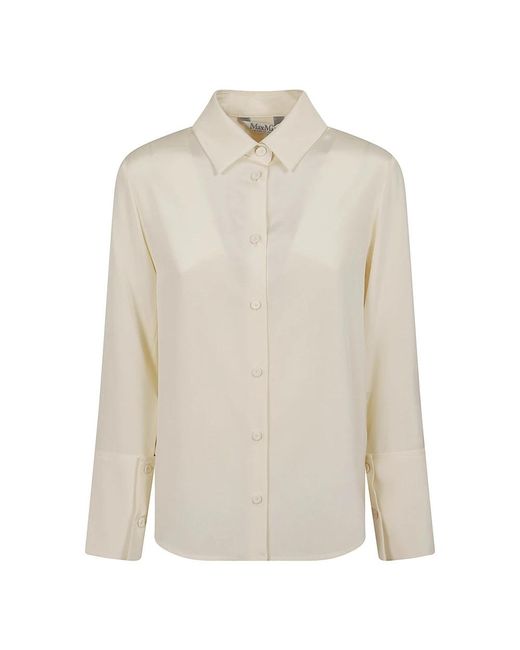 Shirts Max Mara de color White