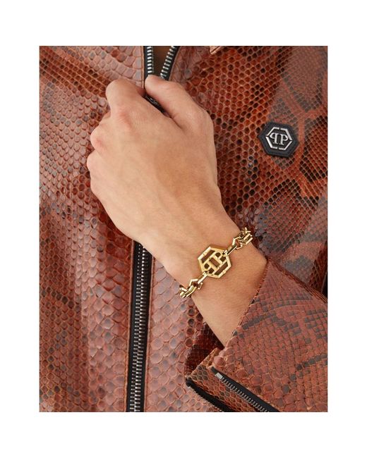 Bracelets Philipp Plein pour homme en coloris Metallic