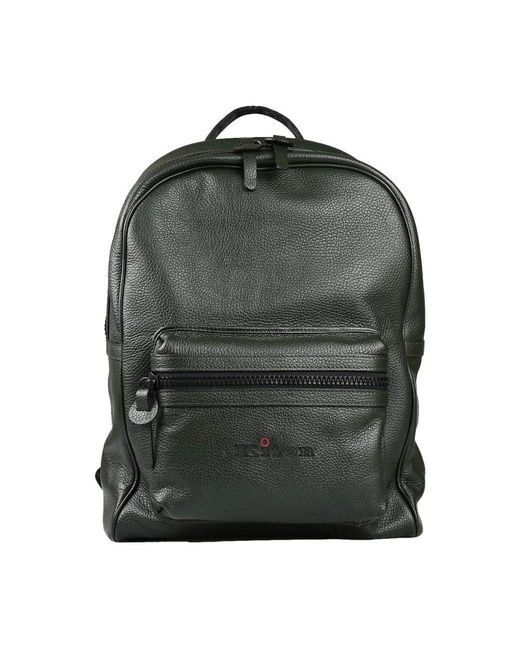 Kiton Green Backpacks for men