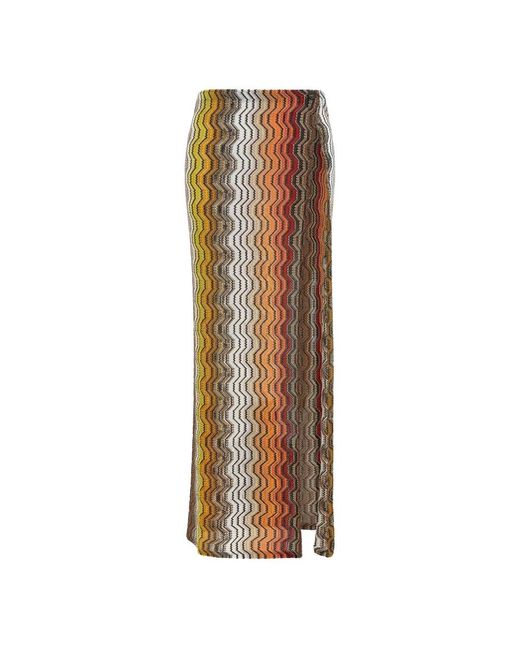 Missoni Lange Rok in het Brown
