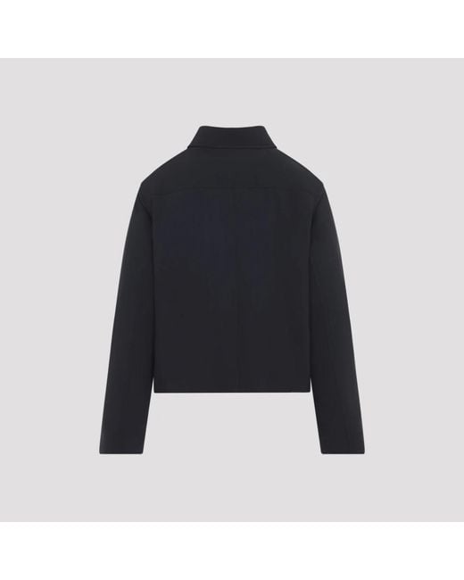 Jil Sander Blue Light Jackets
