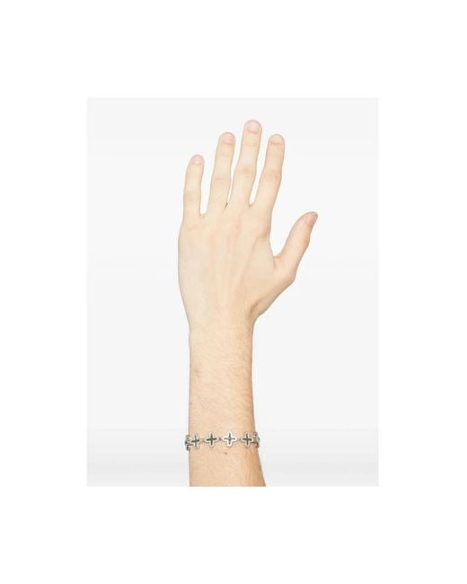 Bracelets DARKAI de hombre de color Metallic