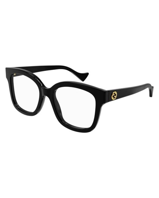 Gucci Square Optical Frame in het Black