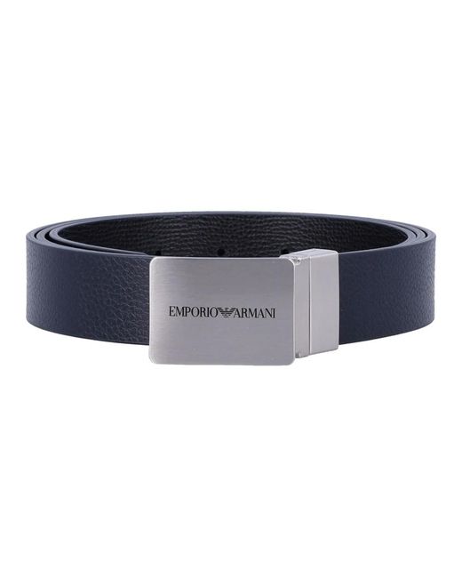 Emporio Armani Blue Belts for men