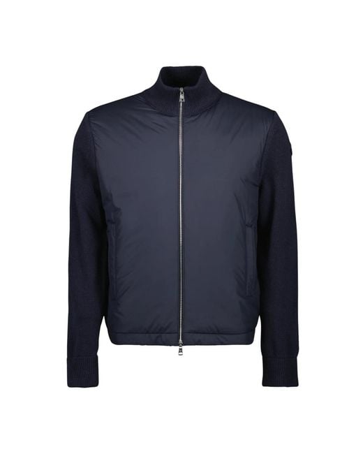 Moncler Blue Winter Jackets for men