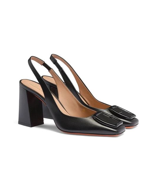 Santoni Brown Pumps