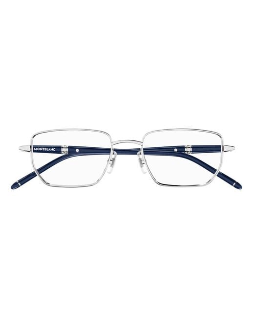 Montblanc Gray Glasses for men