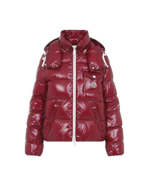 Moncler Red Down Jackets