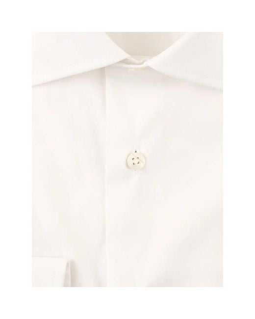 Canali White Formal Shirts for men
