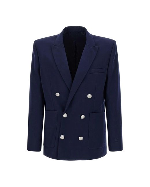 Balmain Blue Blazers for men