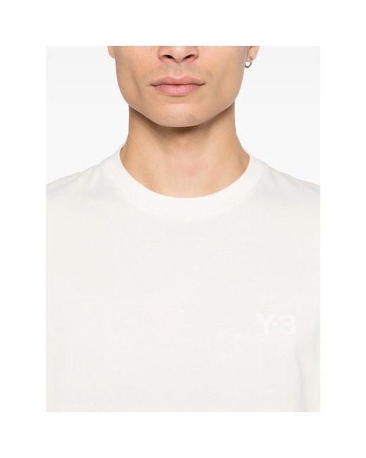Y-3 White T-Shirts for men